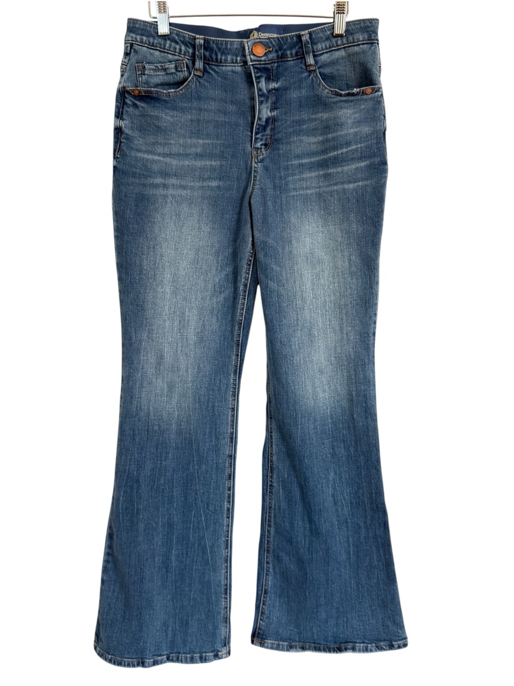 Democracy “Ab”solution Bootcut Jeans Women’s 10 Medium Wash Stretch